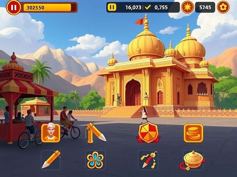 Wealth Windfall Walk Indian festival event